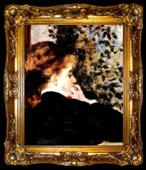 framed  Pierre Renoir Pensive, ta009-2